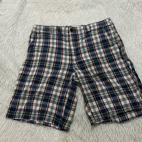 Cluett blue plaid shorts size 36 - Picture 1 of 7